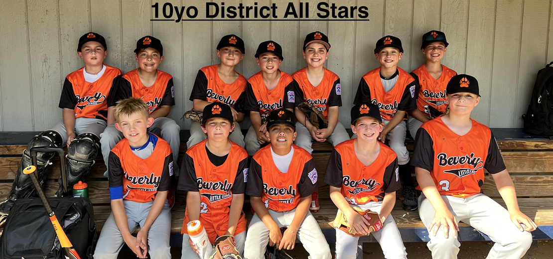Beverly 10 yo District All Stars